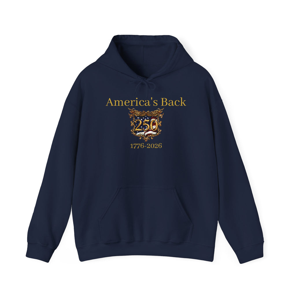 250th Anniversary Hoodie — 1776–2026 Commemorative Patriotic Pullover