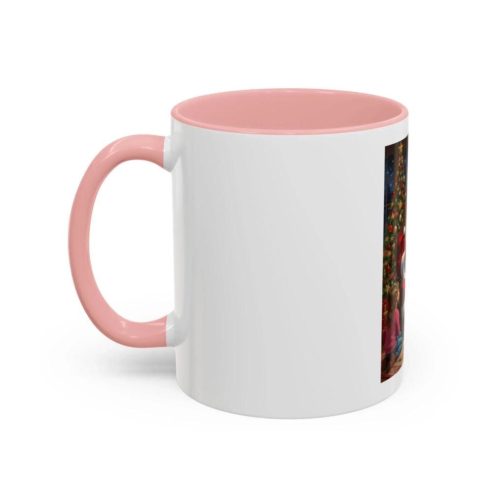 Christmas Santa Coffee Mug, Festive Drinkware for Holiday Cheer, Xmas Gift for Coffee Lovers, Cozy Winter Mug, Santa's Storytime - 250 USA Celebration