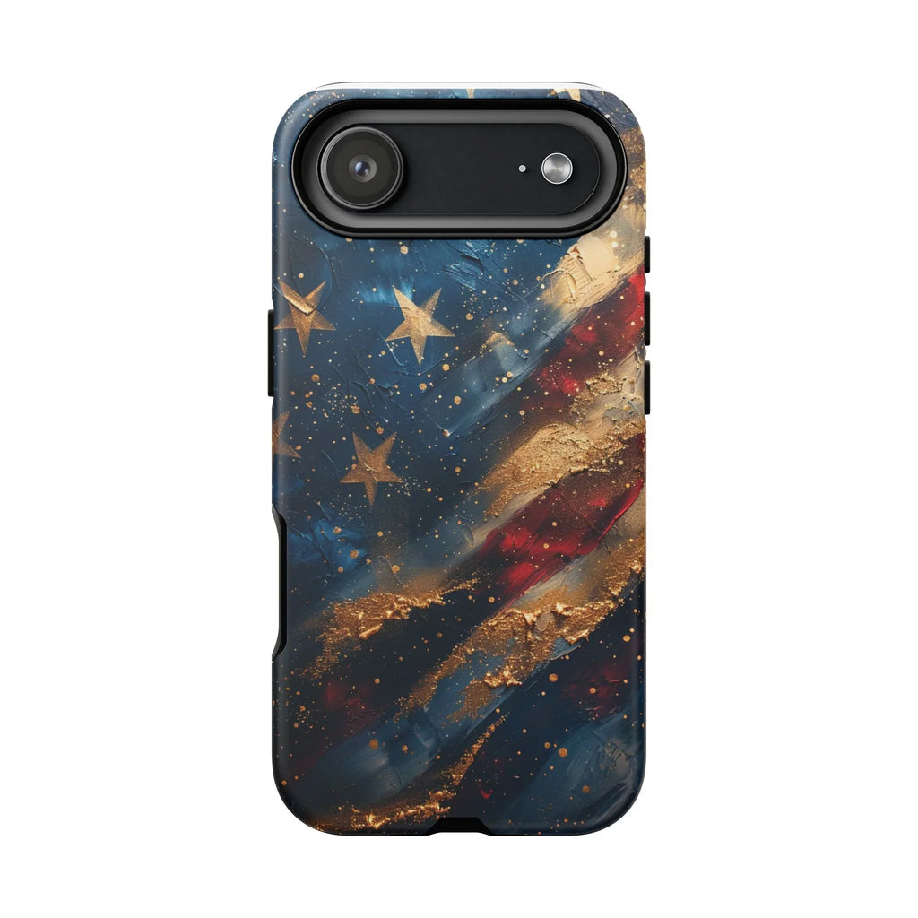 Distressed American Flag phone case | tough cases - 250 USA Celebration
