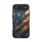 Distressed American Flag phone case | tough cases - 250 USA Celebration