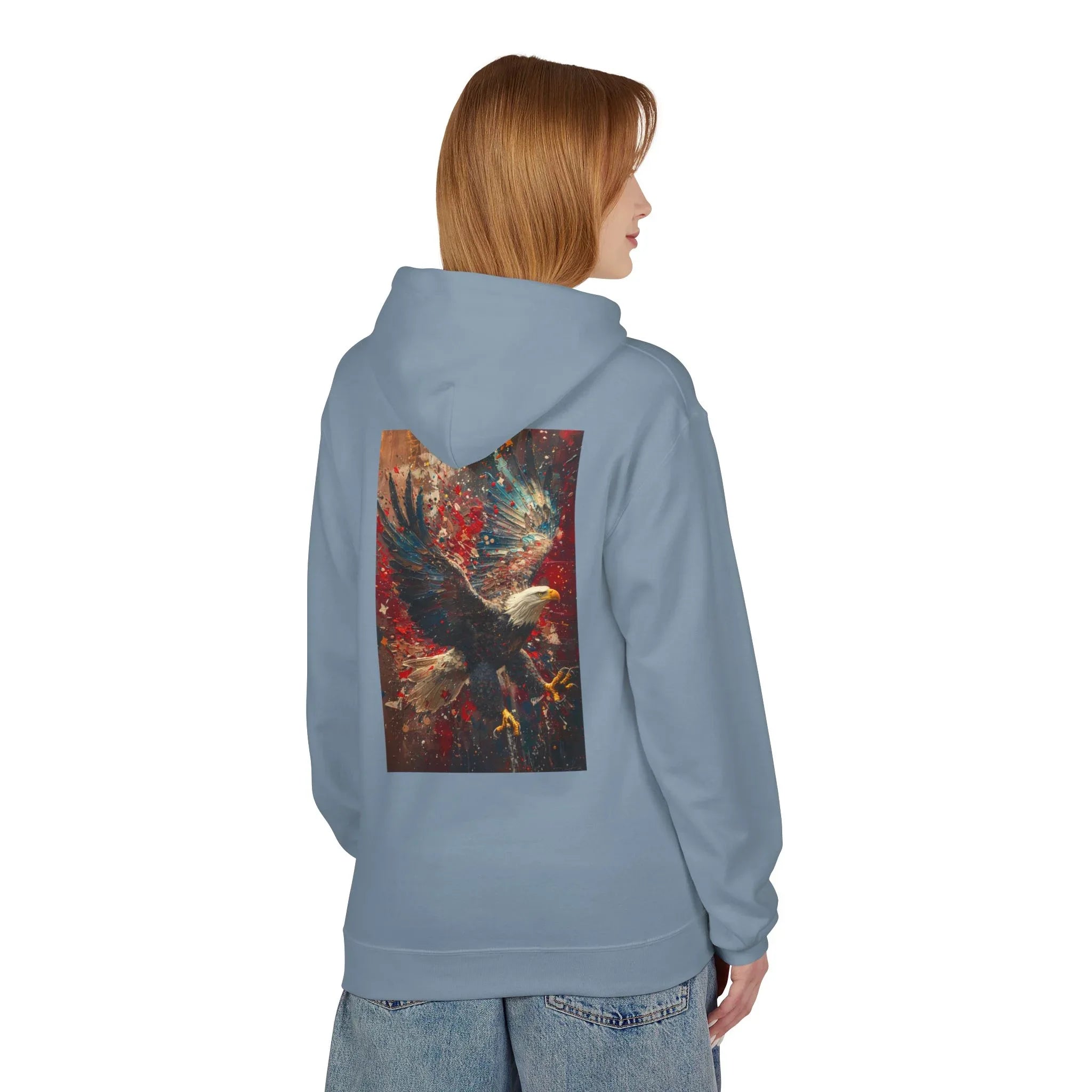 Bald Eagle Patriotic 250th Anniversary Hoodie 1776 2026 United States 250th Anniversary USA Patriotic Freedom Shirt Responsibly Made America - 250 USA Celebration