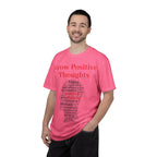 Grow Positive Thoughts T-shirt | Positive Word Cloud Mental Health Tee - 250 USA Celebration
