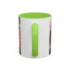 Festive Santa in Candy Wonderland mug | Holiday Christmas ceramic mug - 250 USA Celebration