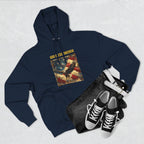 Distressed American Flag Hoodie | Vintage USA Stars Stripes Pullover