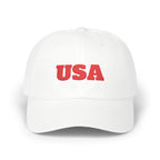 USA Embroidered Dad Cap — Classic Patriotic Baseball Hat