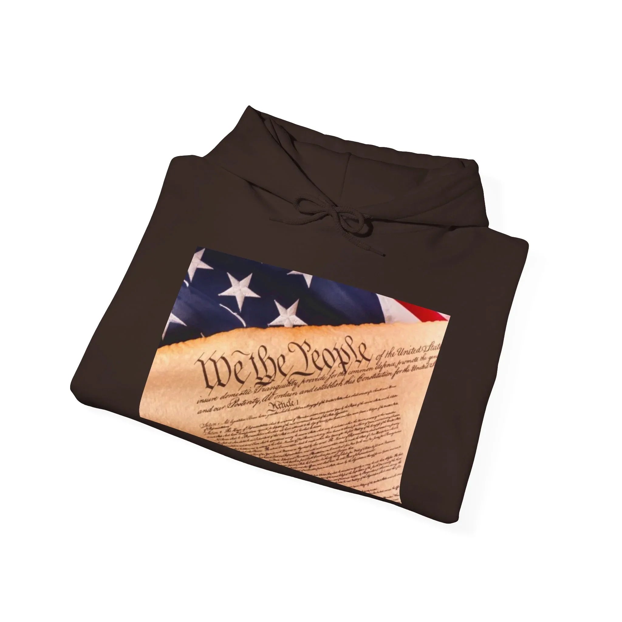 We the People Constitution Hoodie | American Flag Patriotic Sweatshirt - 250 USA Celebration
