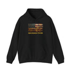 Hoodie - American Flag "Liberty Restored: 1776-2026" Patriotic Pullover