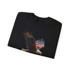 America 250 American Eagle Flag  | Official 250th Anniversary Edition - American Flag Bald Eagle Sweatshirt | Patriotic Eagle Crewneck