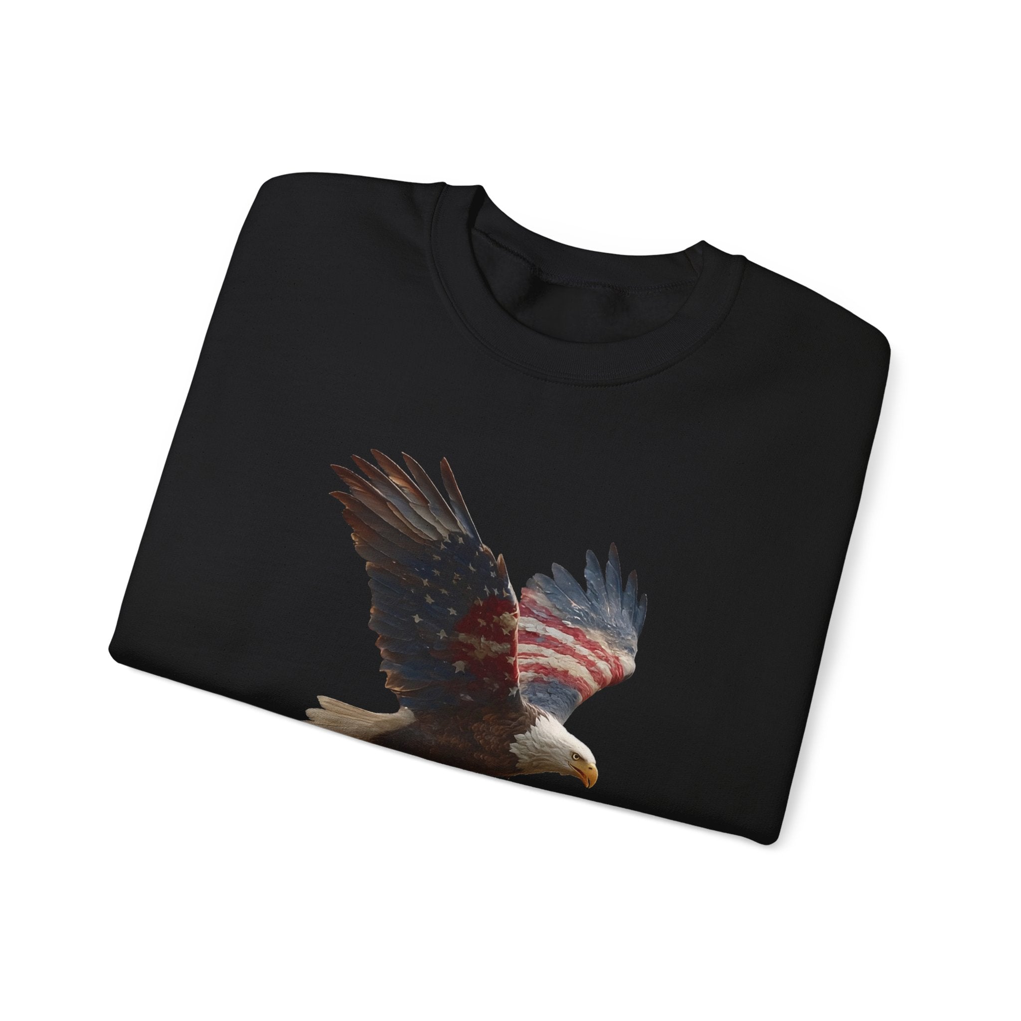 America 250 American Eagle Flag  | Official 250th Anniversary Edition - American Flag Bald Eagle Sweatshirt | Patriotic Eagle Crewneck