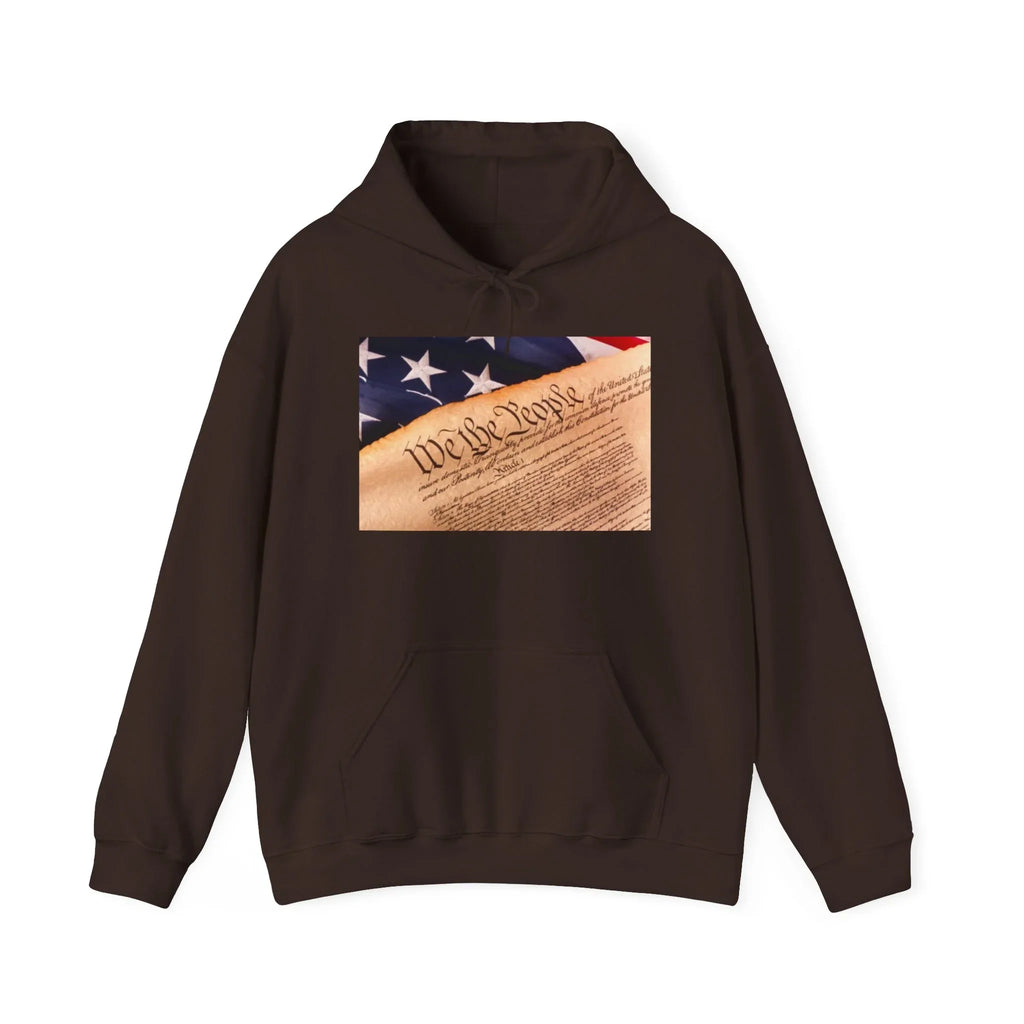 We the People Constitution Hoodie | American Flag Patriotic Sweatshirt - 250 USA Celebration