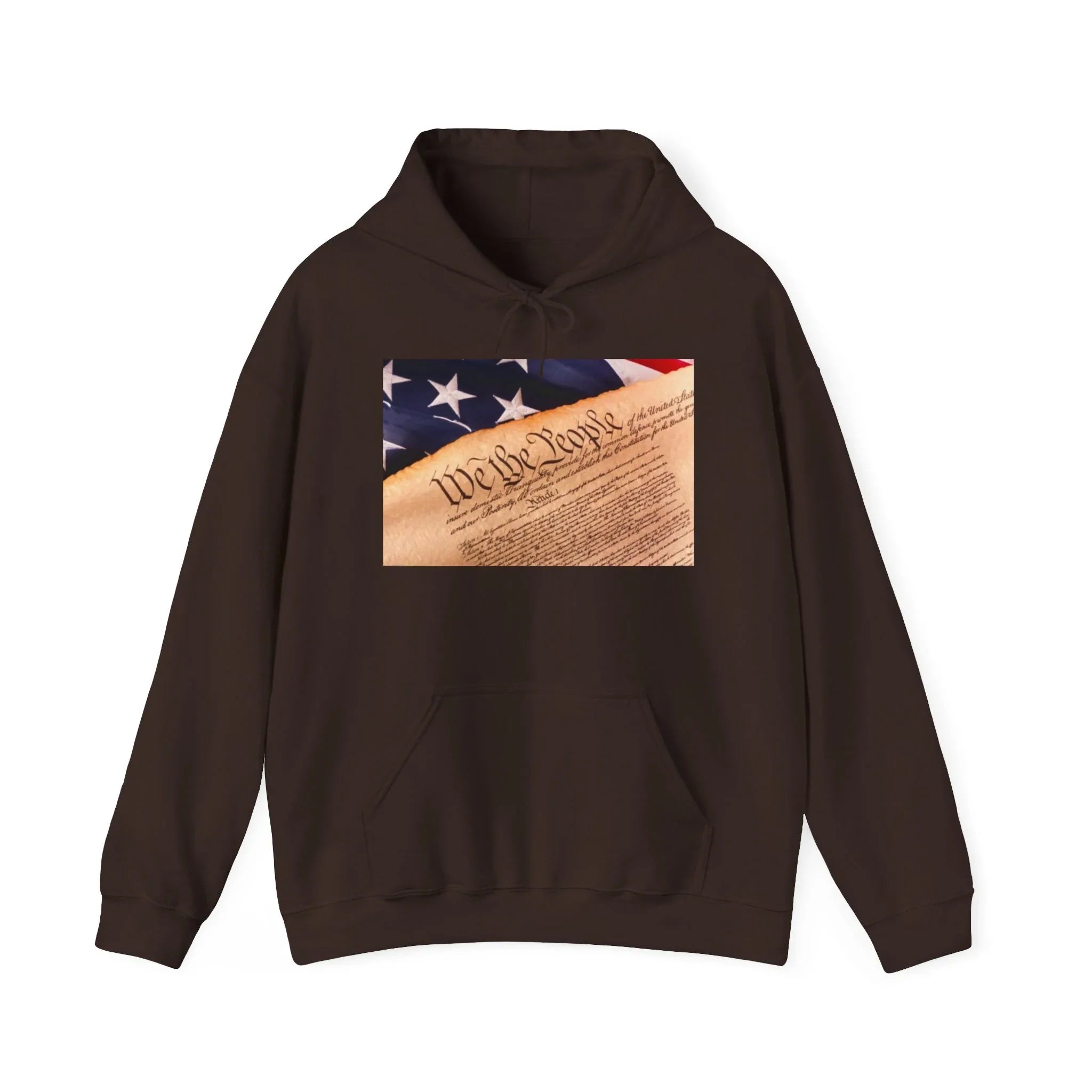 We the People Constitution Hoodie | American Flag Patriotic Sweatshirt - 250 USA Celebration
