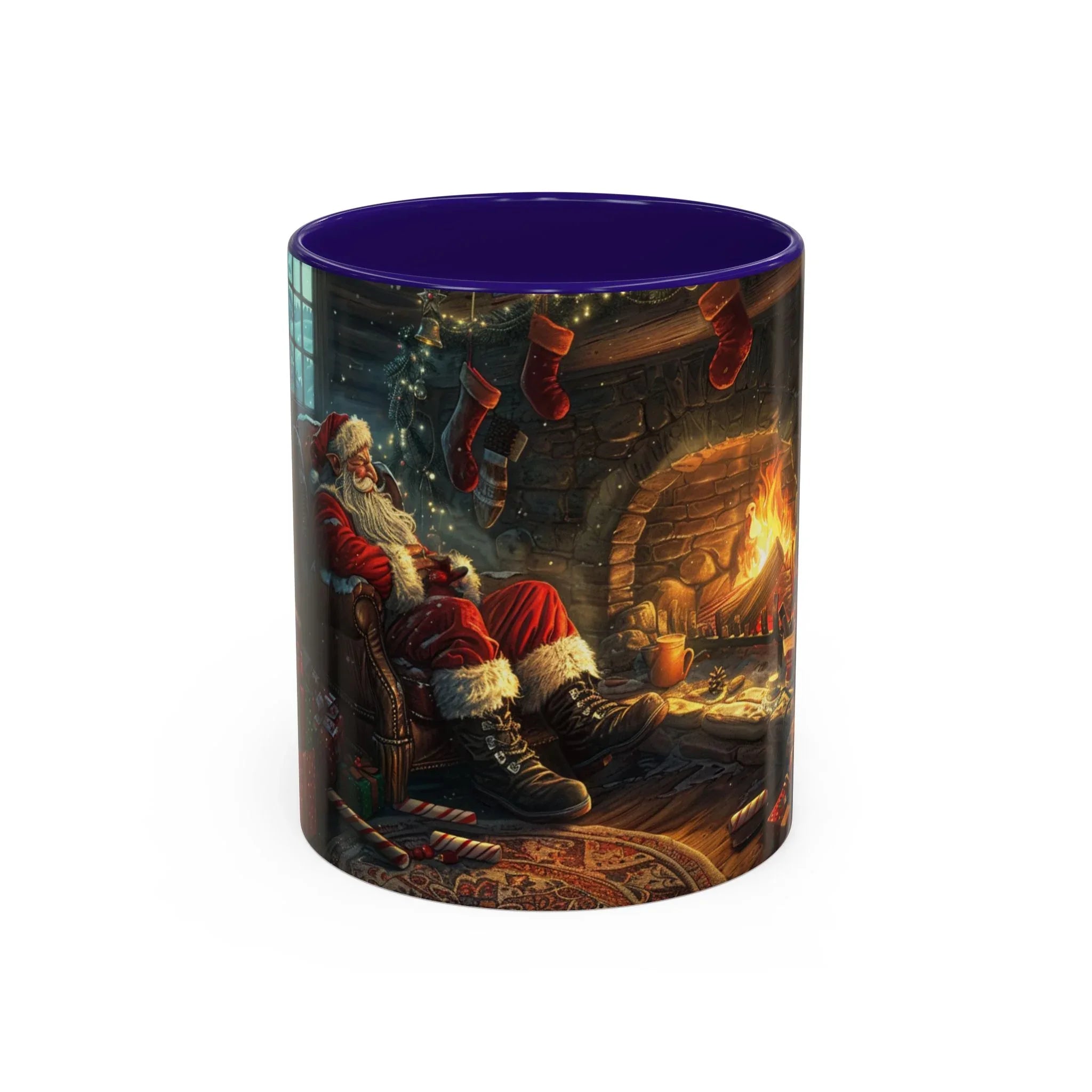 Cozy Christmas Mug - Perfect for Holiday Gatherings, Gift Ideas, Winter Warmth, Seasonal Decor, Personalized Holiday Gifts - 250 USA Celebration