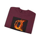 Sweatshirt — Q-Anon Flame Logo Crewneck