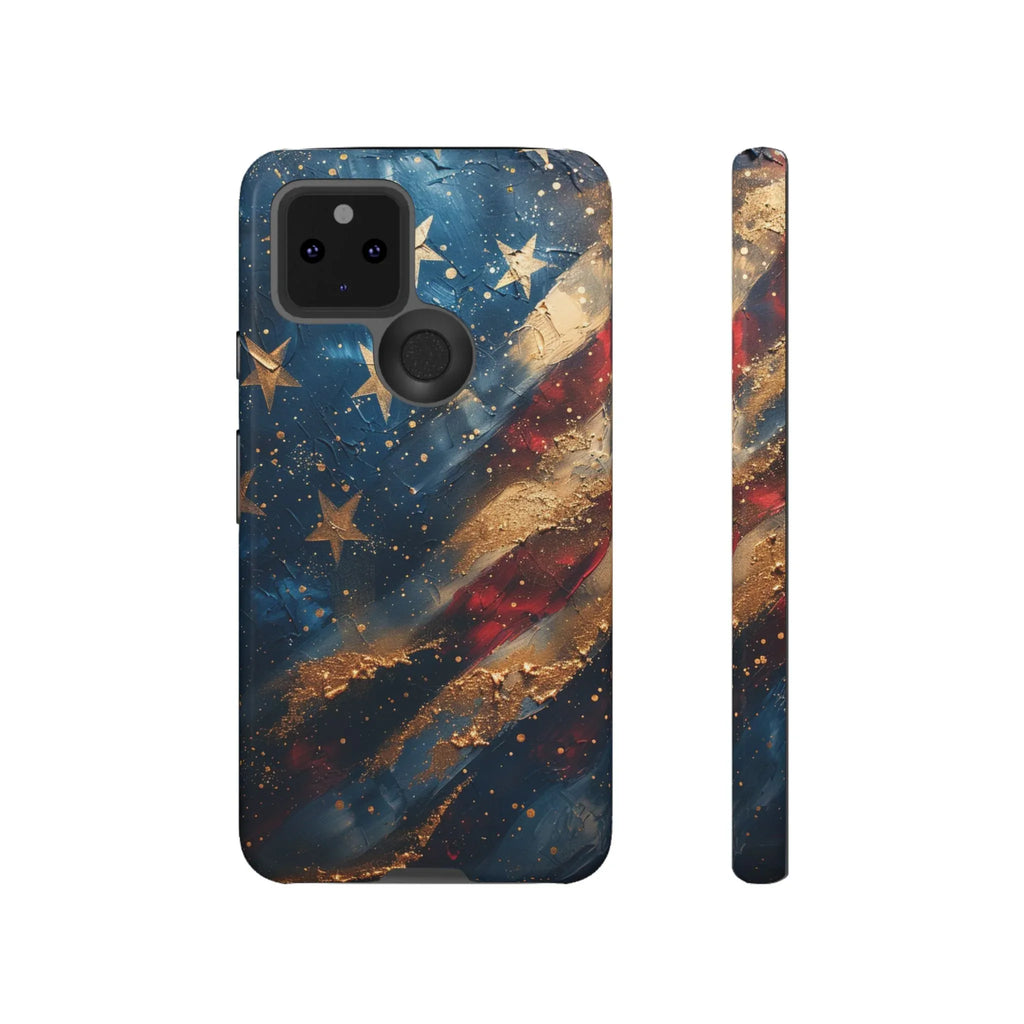 Distressed American Flag phone case | tough cases - 250 USA Celebration