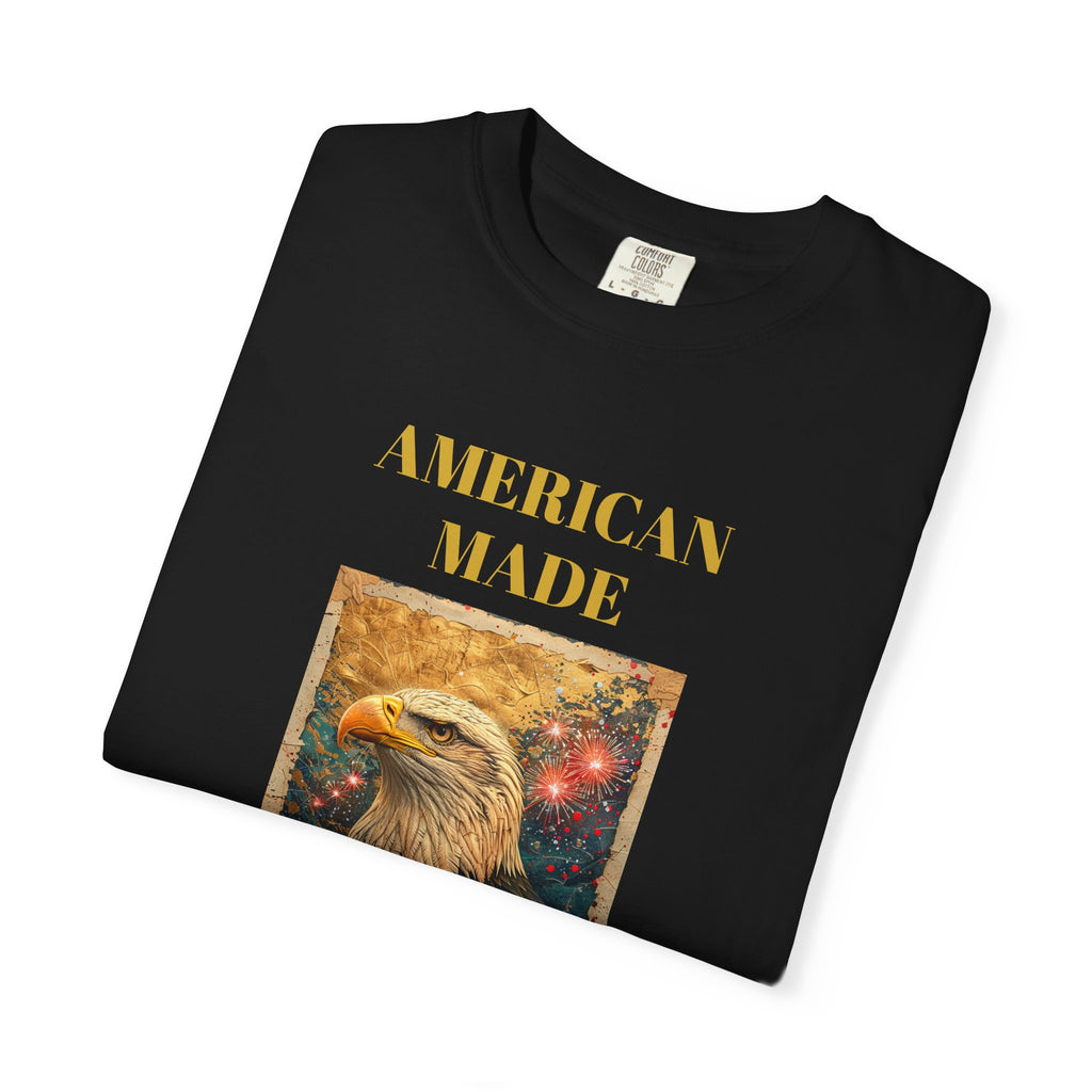 Official 250th Bald Eagle American Flag T-Shirt
