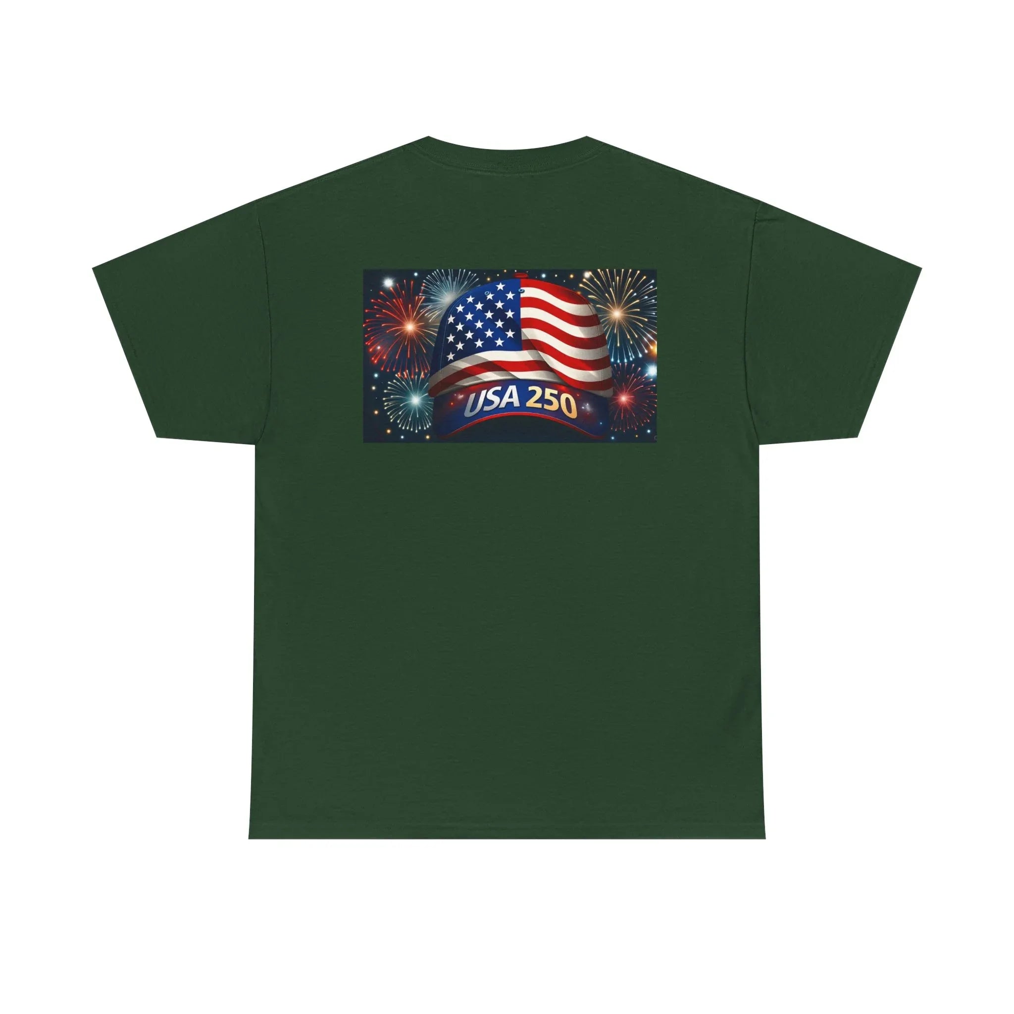 250th Anniversary USA Tee, 250 Years of Freedom, Patriotic Baseball Cap, American, American Patriotic, USA Apparel, Flag T-Shirts - 250 USA Celebration