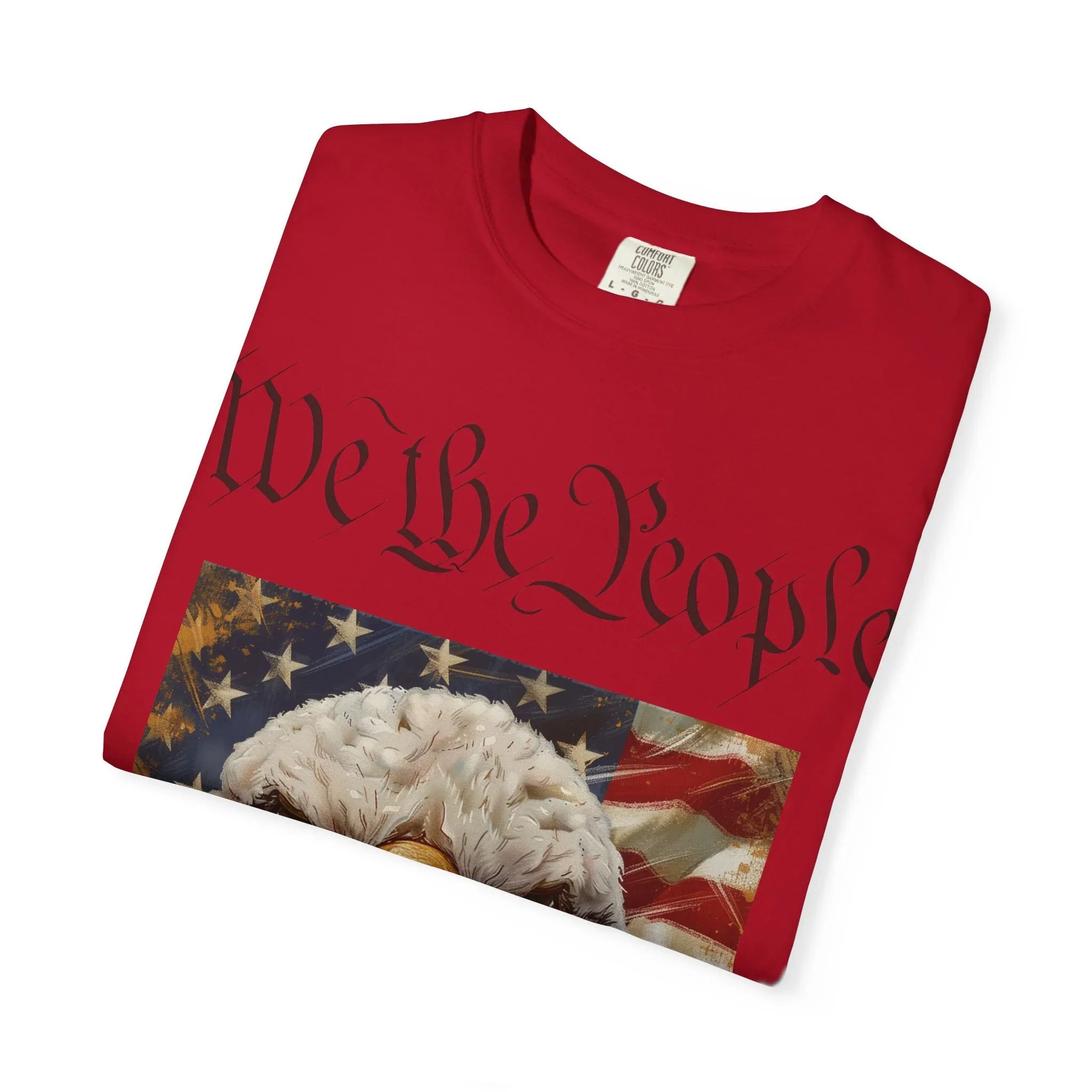 We the People Bald Eagle T-Shirt | American Flag Patriotic Tee, Patriotic T-Shirt, 250 America, America 250 Celebration - 250 USA Celebration