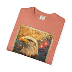 Bald Eagle with American Flag T-Shirt | Patriotic Vintage USA - 250 USA Celebration