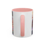 Festive Santa Accent Coffee Mug, Christmas Gift, Holiday Decor, Winter Wonderland, Hot Cocoa Mug, Seasonal Drinkware - 250 USA Celebration