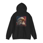 Patriotic American Hooded Sweatshirt, USA Graphic Tees, Flag T-Shirts, Independence Day Apparel, Funny Patriotic Shirts, Custom American Tee - 250 USA Celebration