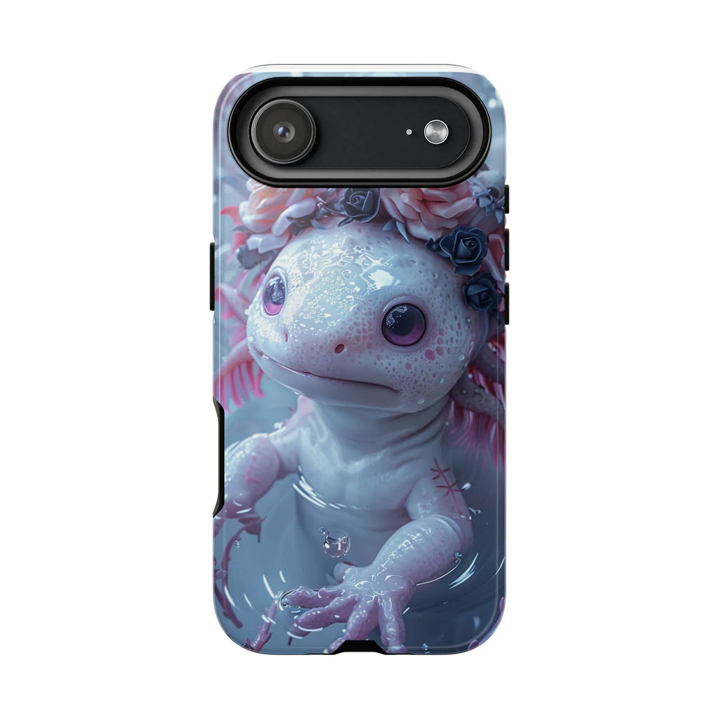 Goth Axolotls Tough Cases | Cute Creepy Axolotl Phone Case, Gloomycore Aesthetic - 250 USA Celebration