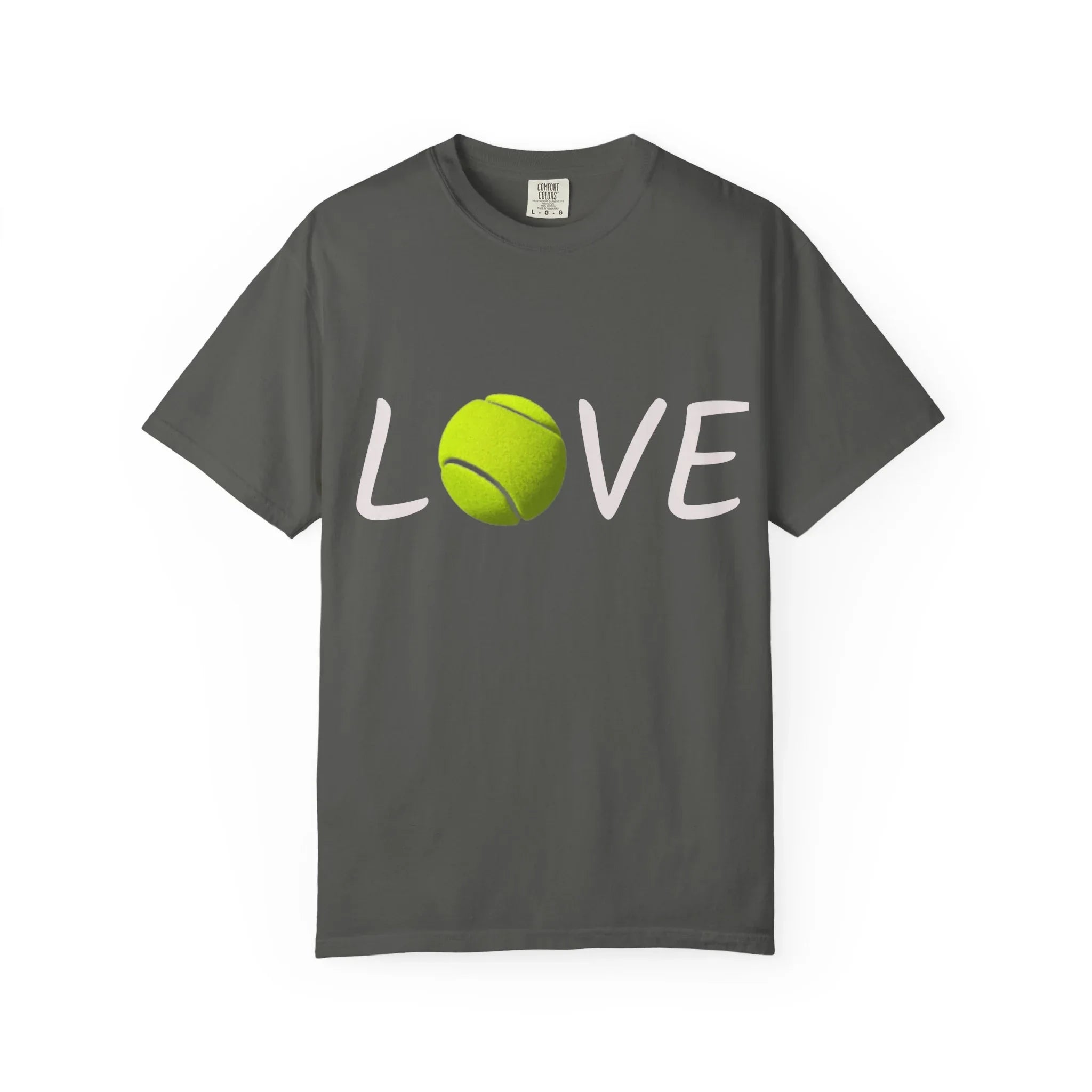 Tennis Ball LOVE T-Shirt | Tennis Lover Shirt, Sports Graphic Tee - 250 USA Celebration