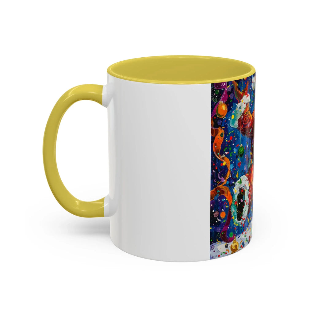 Colorful Mugs (11oz, 15oz) Santa Claus Coffee Cup, Santa Claus Coffee Mug - 250 USA Celebration