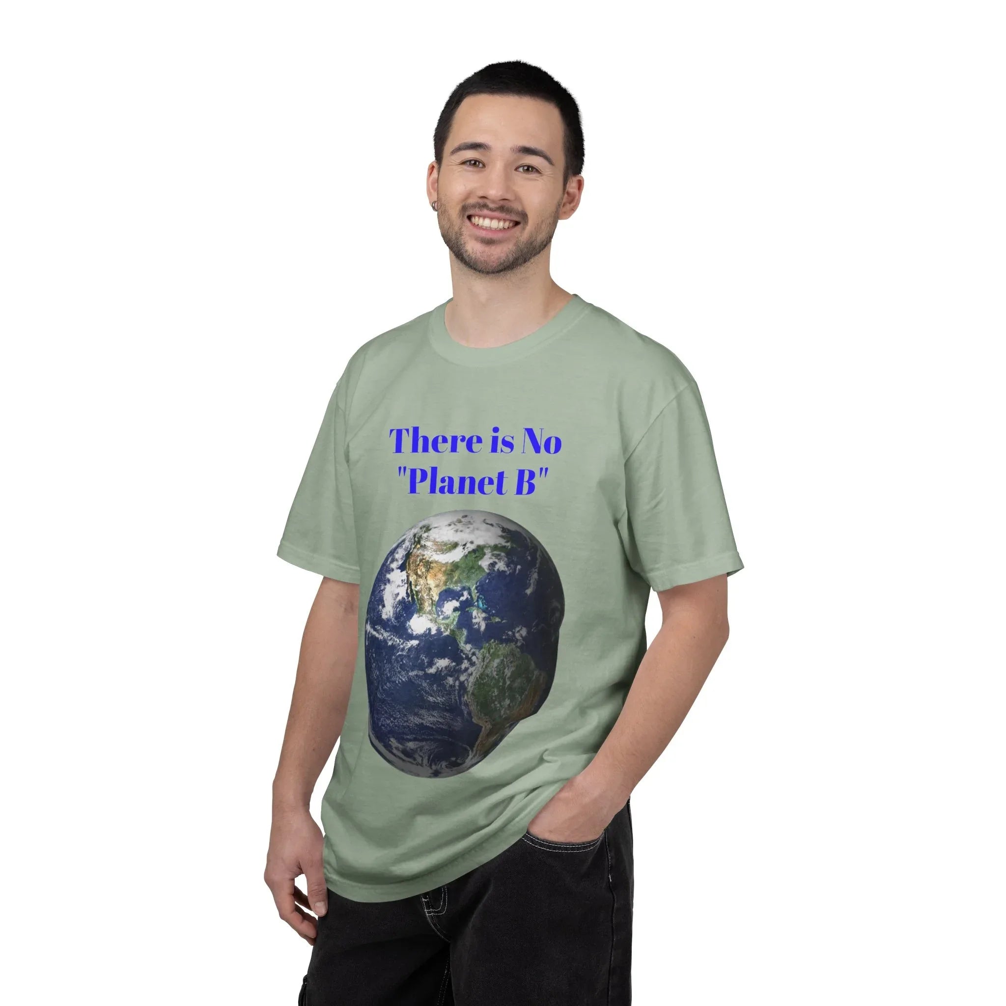 There Is No "Planet B" Earth Graphic T-shirt | Environmental Awareness Tee - 250 USA Celebration