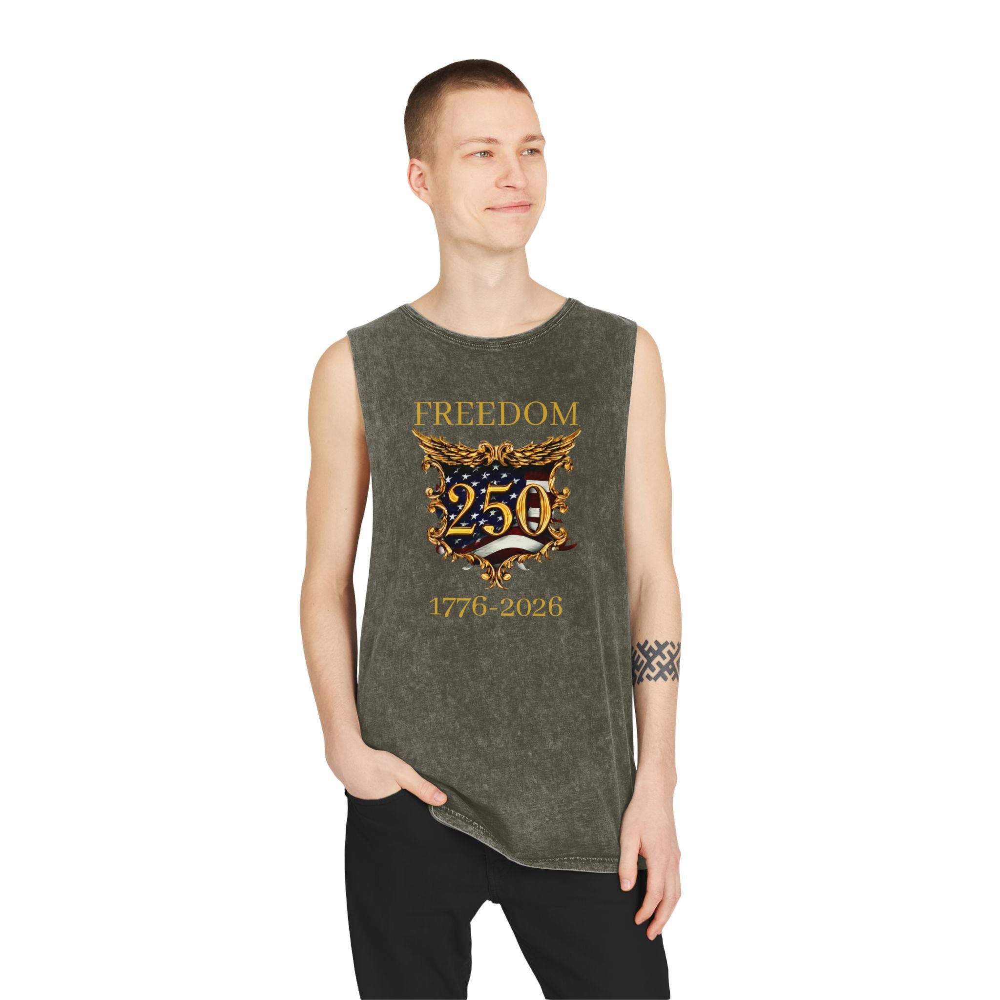 Official Anniversary Freedom 250th Tank Top 1776–2026