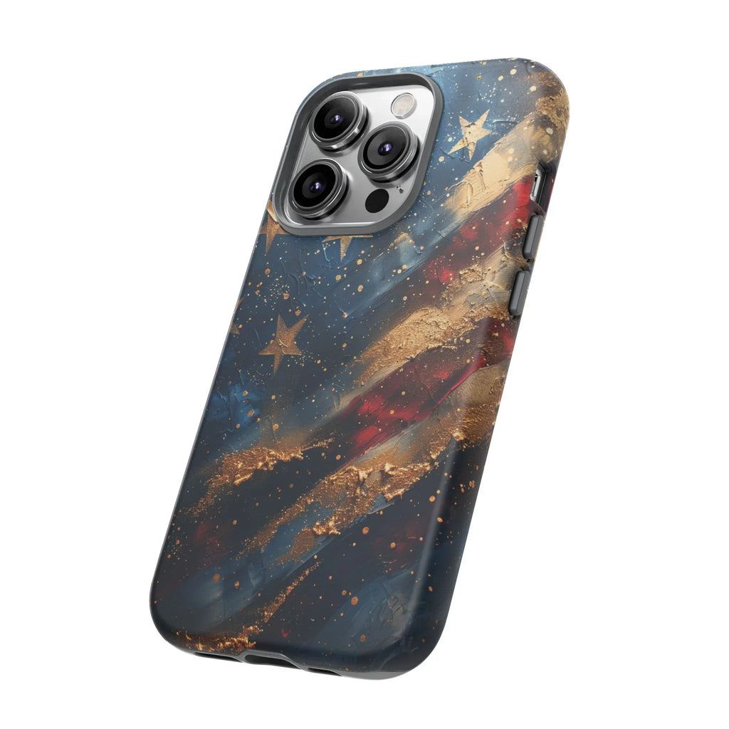 Distressed American Flag phone case | tough cases - 250 USA Celebration