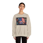 USA 250 American Flag Sweatshirt | 250th United States Celebration - 250 USA Celebration