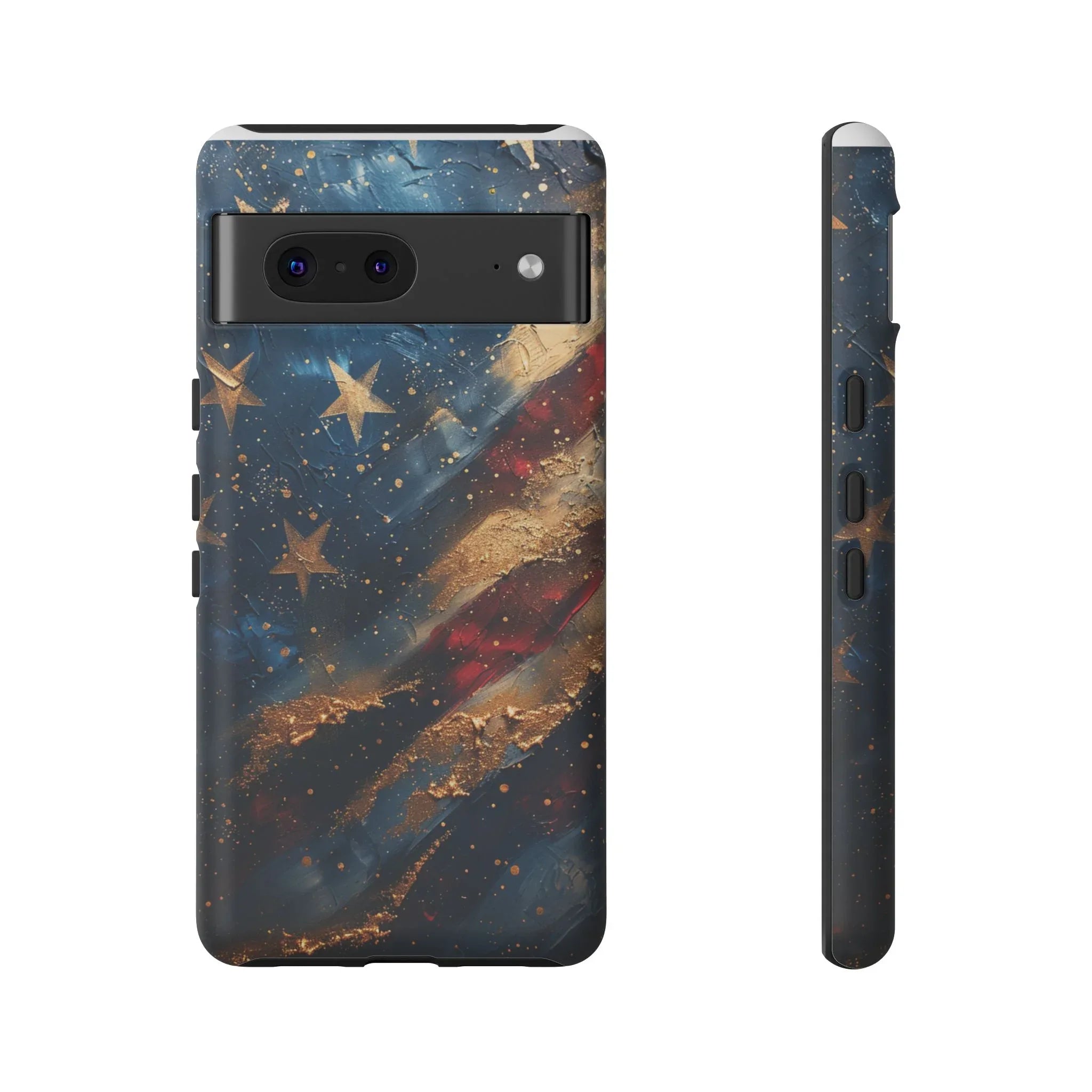 Distressed American Flag phone case | tough cases - 250 USA Celebration