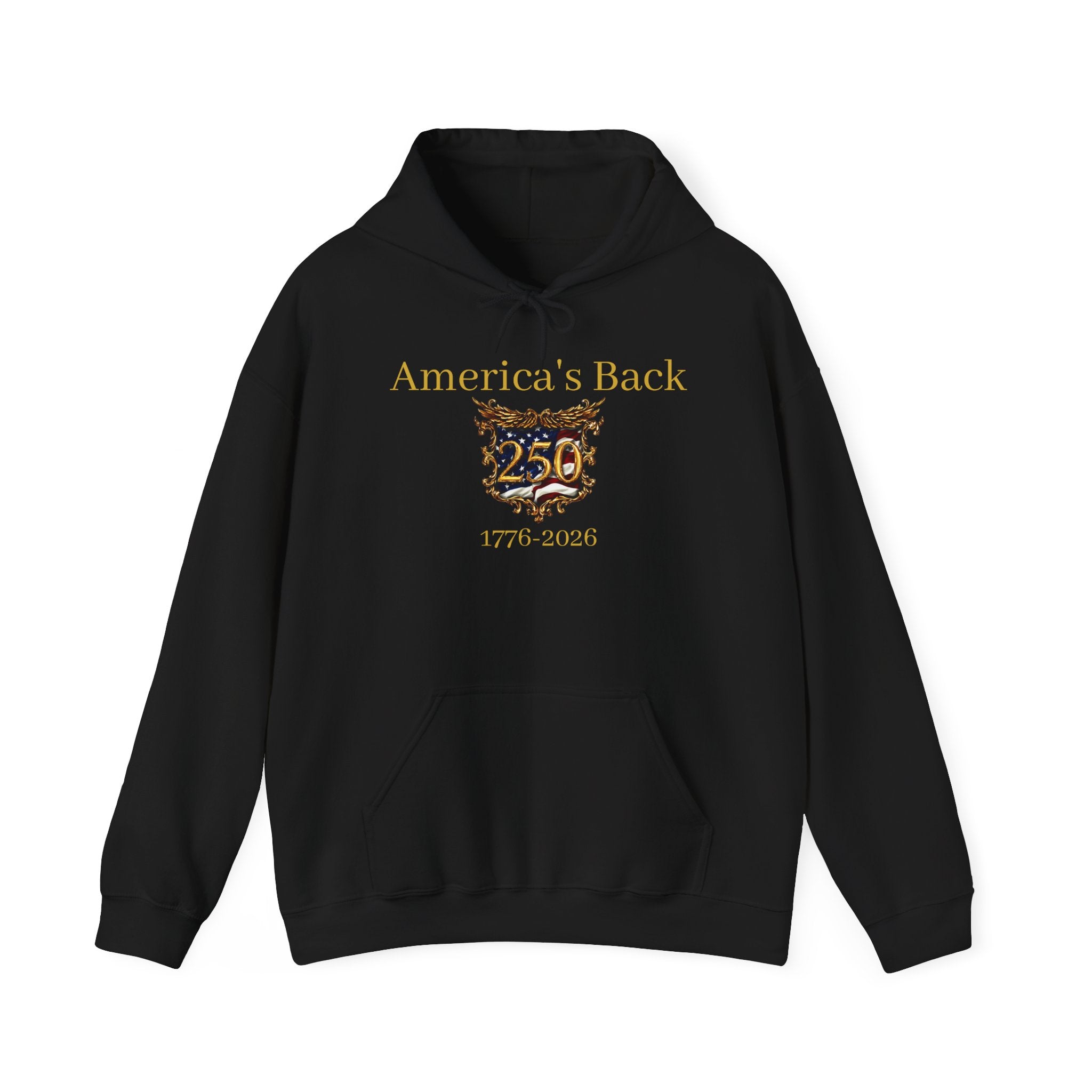 250th Anniversary Hoodie — 1776–2026 Commemorative Patriotic Pullover