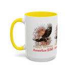 Accent Coffee Mug (11, 15oz) - 250 USA Celebration