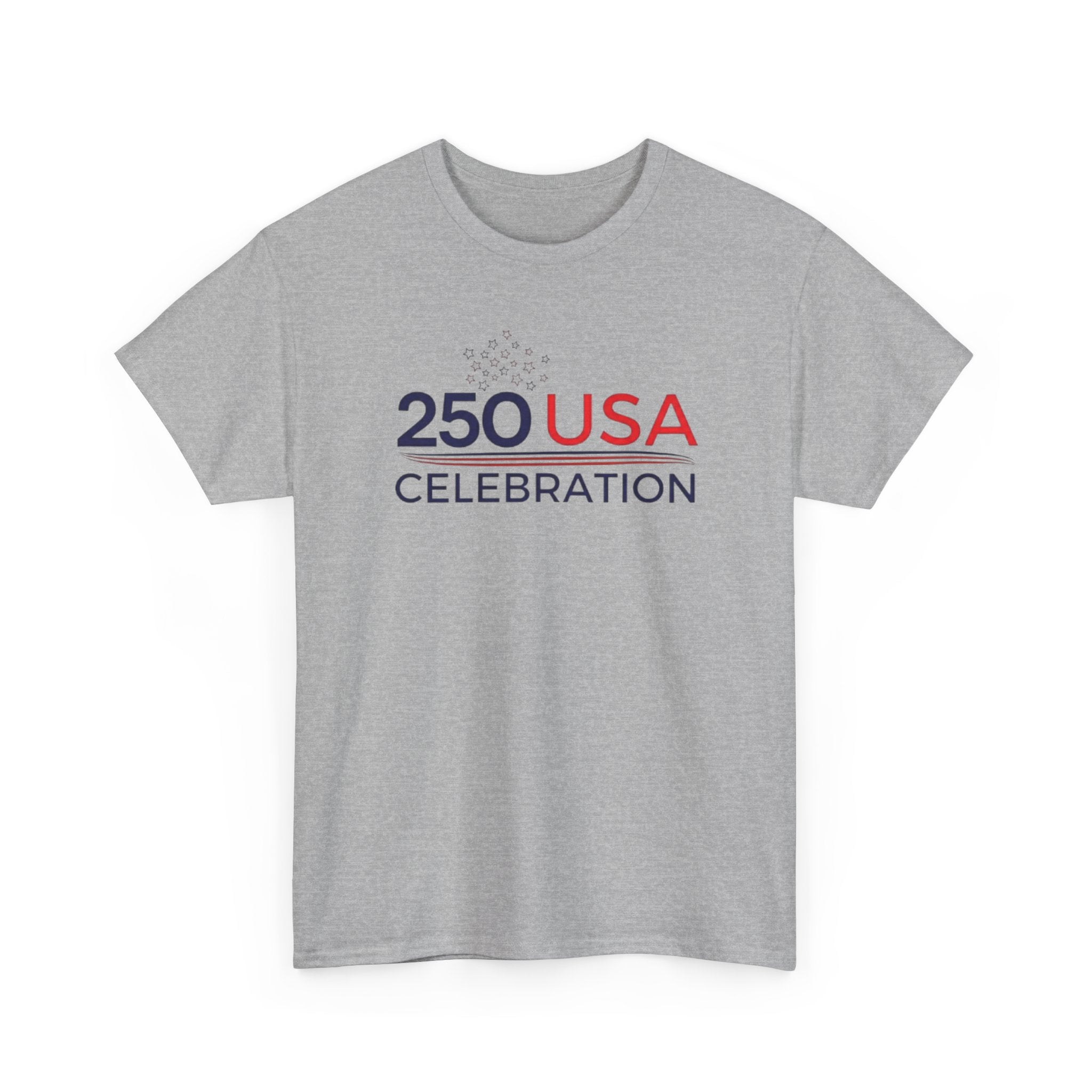America 250 Tee Shirt | Official 250th Anniversary Edition - 250 USA Celebration Chest Logo Tee | Fourth of July Americana T-Shirt