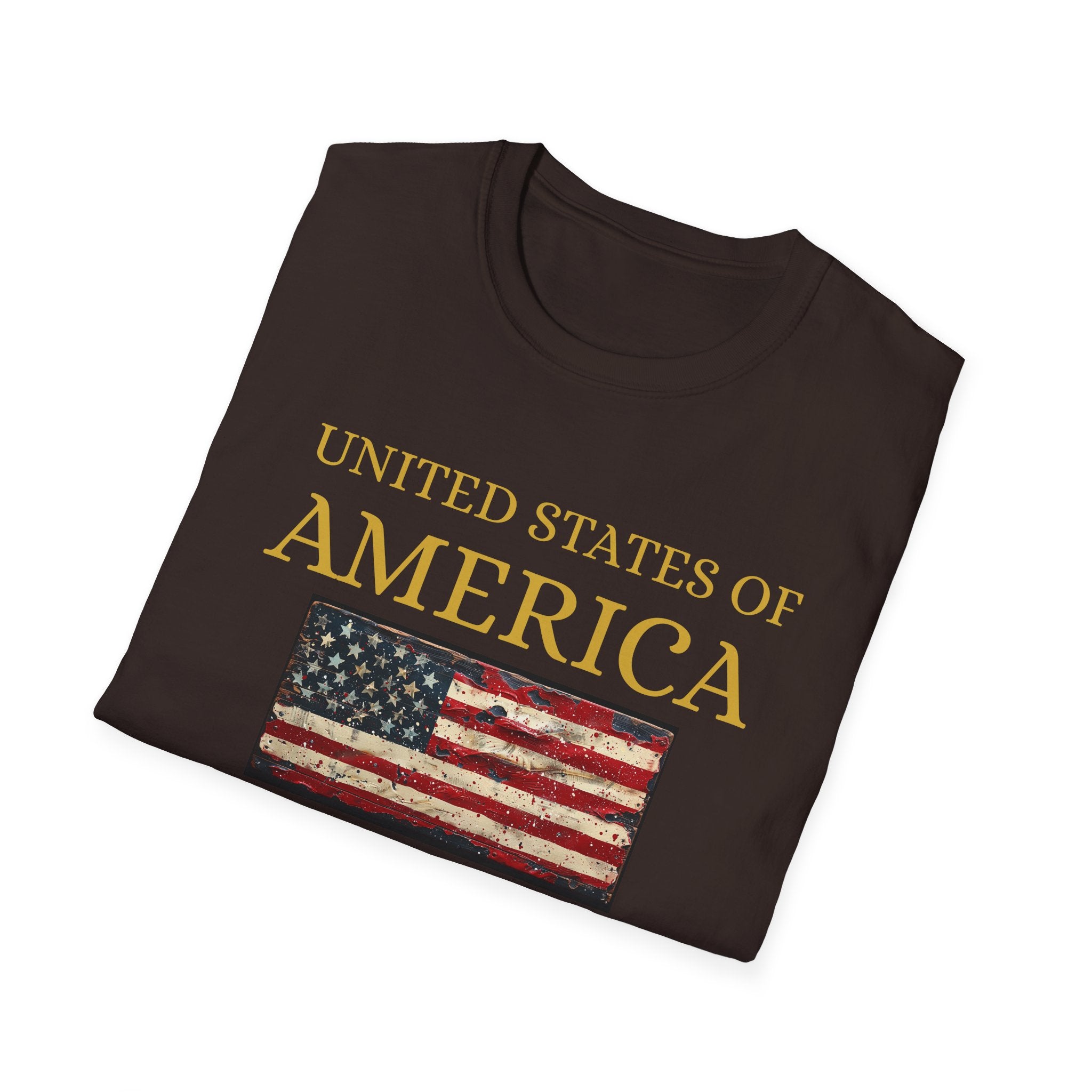 United States of America Patriotic America First T-Shirt | USA Flag