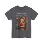 Stylish Retro-Printed Unisex Heavy Cotton Tee, Vintage Art Shirt, Casual Layering Top, Unique Gift for Art Lovers, Relaxed Fit Tee - 250 USA Celebration