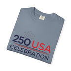 250 USA Celebration T-Shirt — Patriotic 250th Anniversary Tee