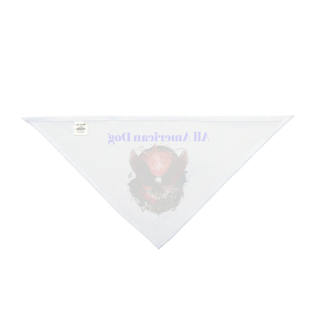 All American Dog Pet Bandana | Patriotic Eagle Skull Design - 250 USA Celebration