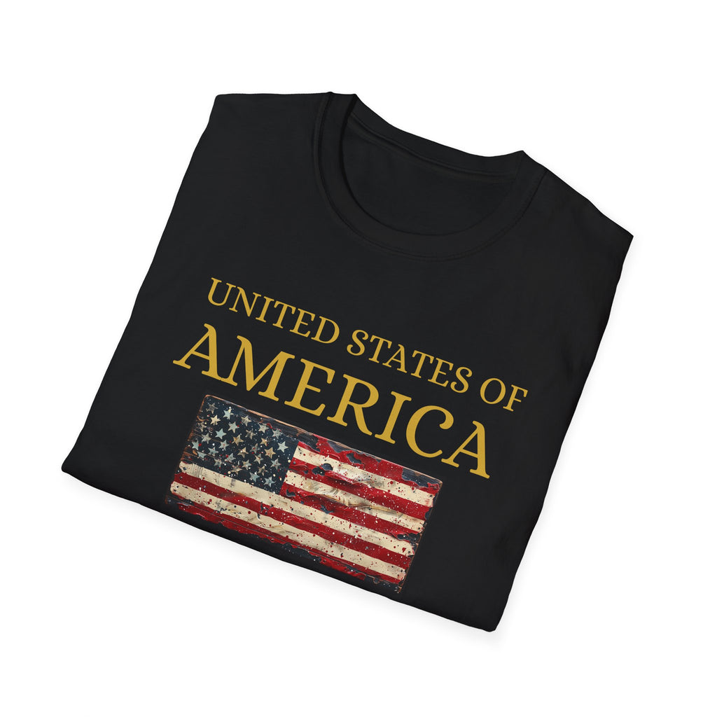 United States of America Patriotic America First T-Shirt | USA Flag