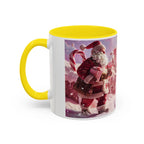 Festive Christmas Coffee Mug, Holiday Gift, Winter Wonderland Mug, Santa Mug, Seasonal Decor, Hot Cocoa Cup - 250 USA Celebration