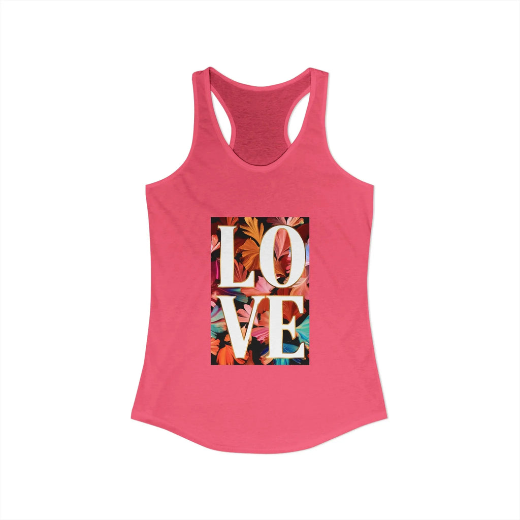 Women's Ideal Racerback Tank - 250 USA Celebration