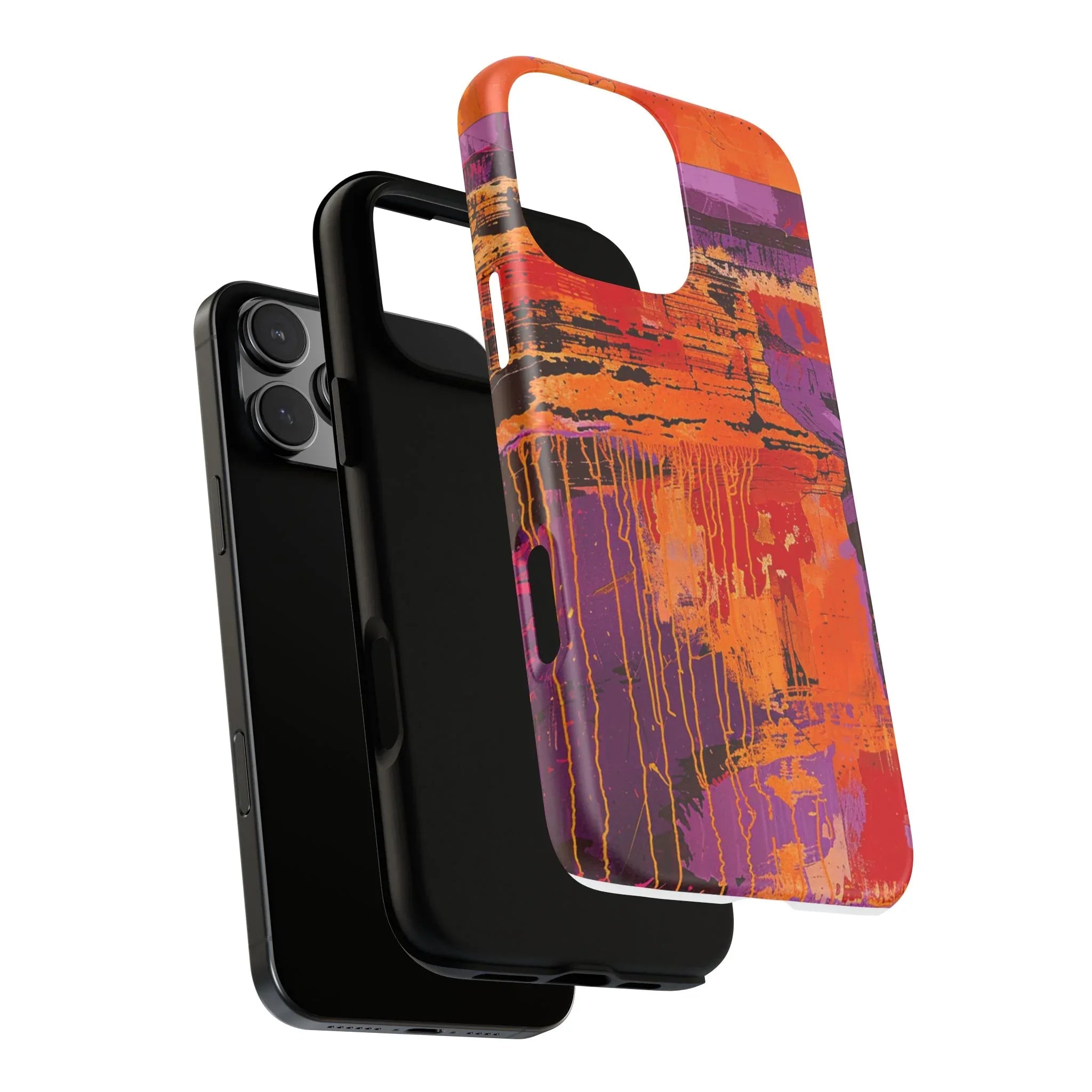 Abstract Drip Paint Tough Case | Phone Case - 250 USA Celebration
