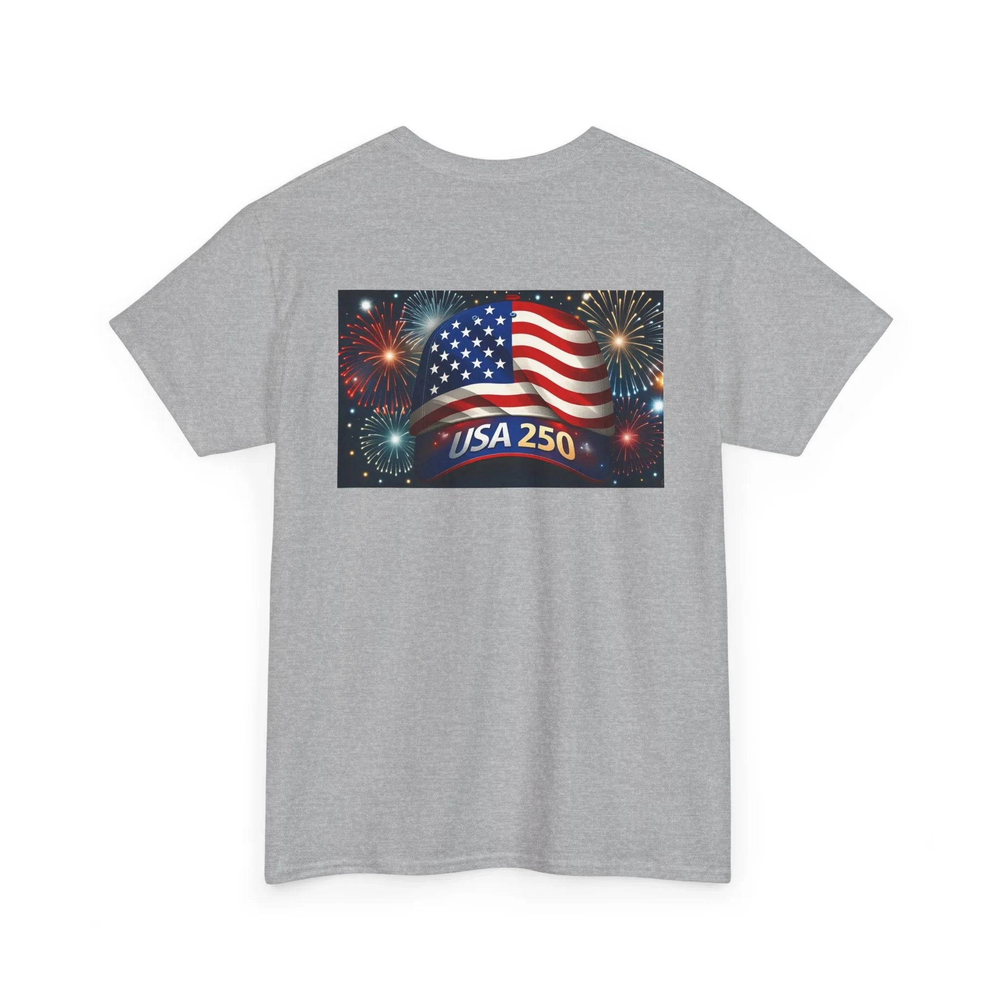 250th Anniversary USA Tee, 250 Years of Freedom, Patriotic Baseball Cap, American, American Patriotic, USA Apparel, Flag T-Shirts - 250 USA Celebration