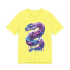 Psychedelic Rainbow Ouroboros Tee | Galaxy Fractal Mushroom Snake - 250 USA Celebration