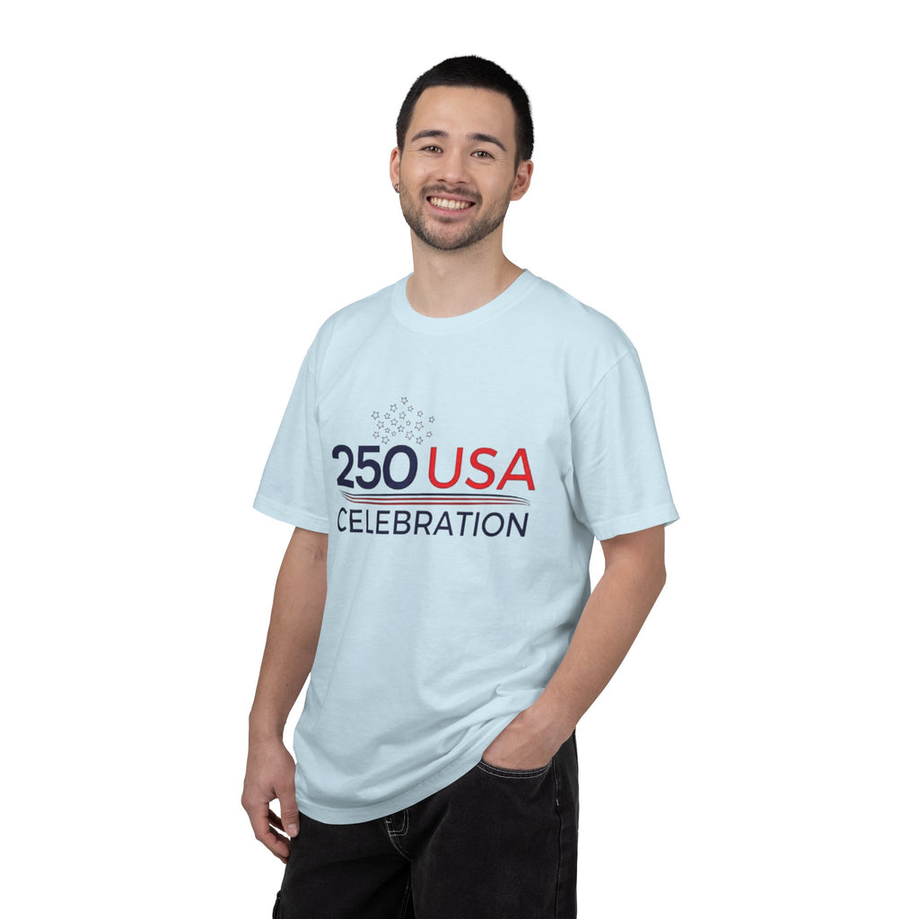 250 USA Celebration T-Shirt — Patriotic 250th Anniversary Tee