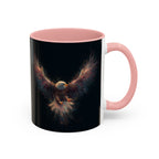 Fiery Flying Eagle Mug | Accent Coffee Mug 11oz 15oz