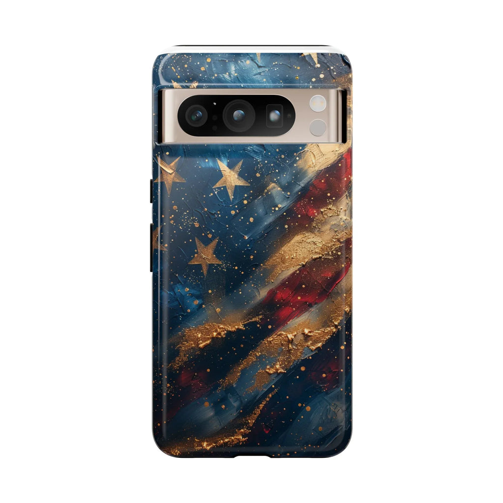 Distressed American Flag phone case | tough cases - 250 USA Celebration