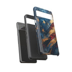 Distressed American Flag phone case | tough cases - 250 USA Celebration