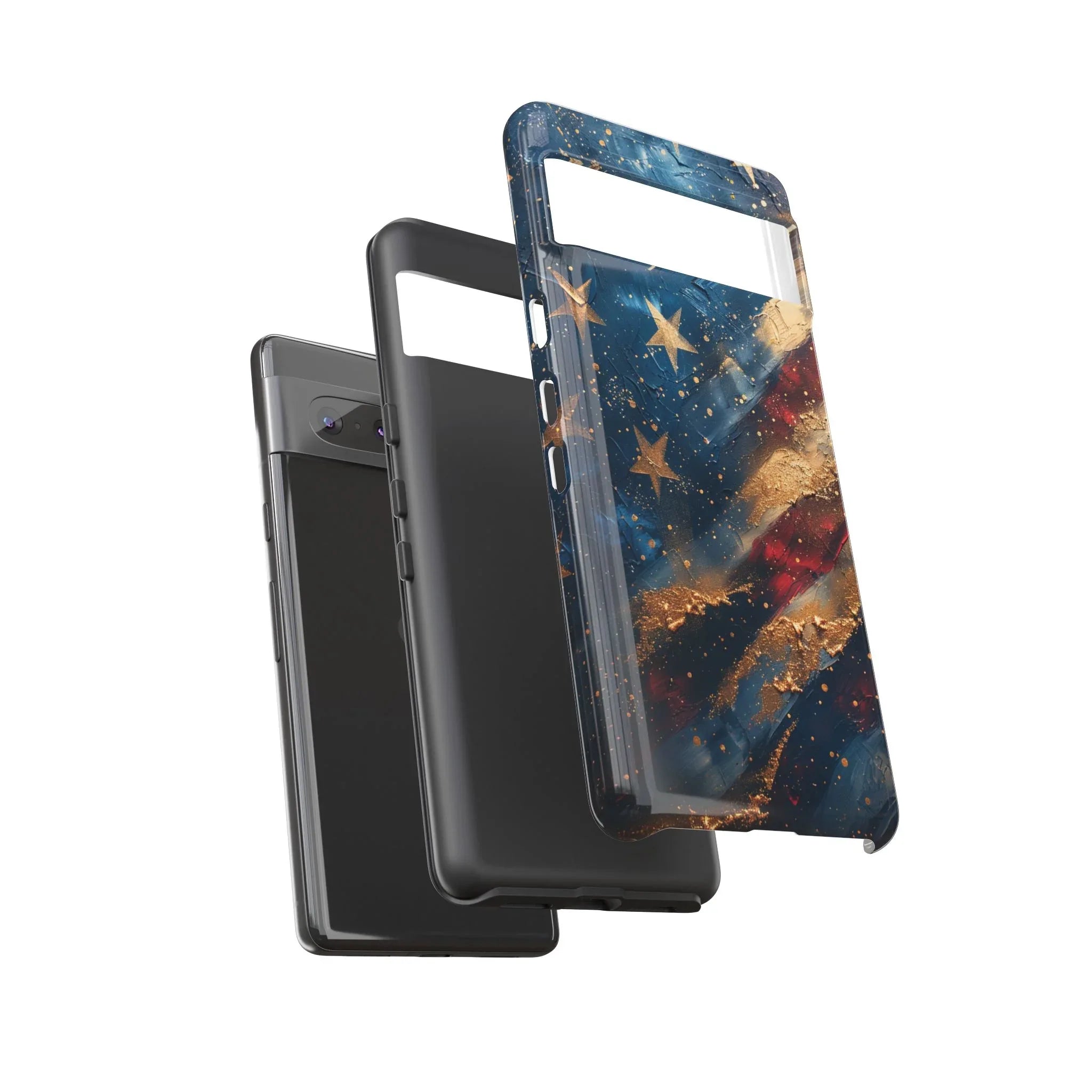 Distressed American Flag phone case | tough cases - 250 USA Celebration